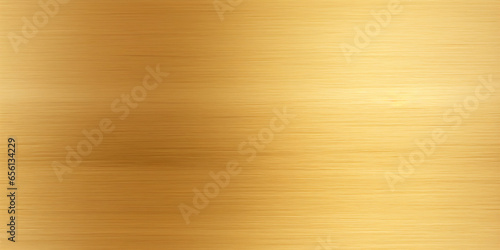 Shiny gold polished metal foil texture background with yellow leaf gold.