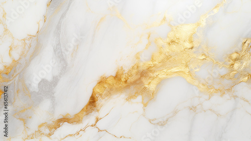 Wallpaper Mural White and gold marble texture background design for your creative design Torontodigital.ca