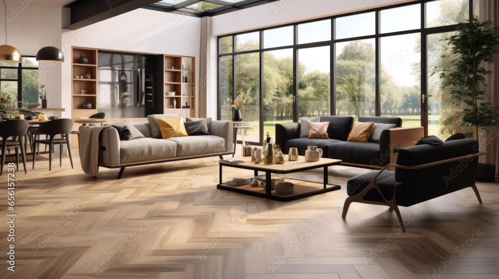 a large bright modern living room a large bright modern living room