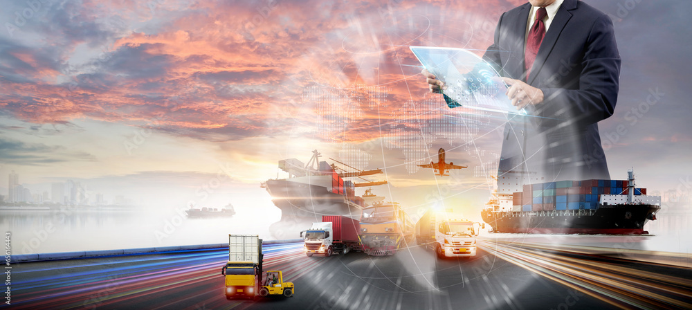 Logstics Delivery logistics, transportation, delivery, global, transport, industrial ...