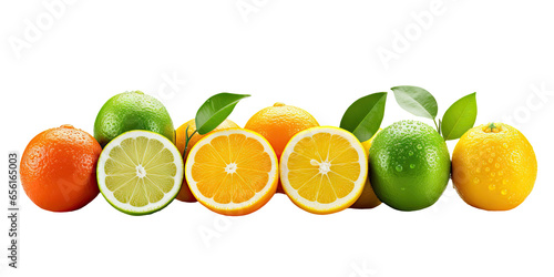 Citrus Set on White