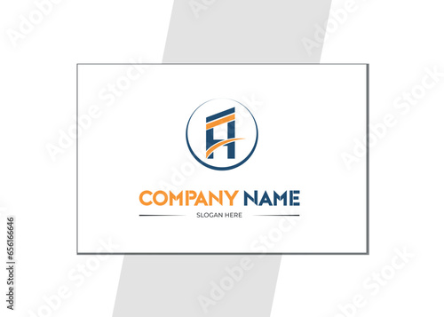 Consultancy Logo H Letter. 