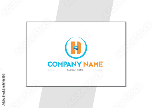 Consultancy Logo H Letter. 