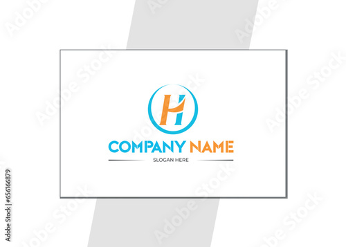 Consultancy Logo H Letter. 