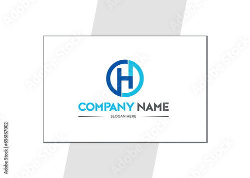 Consultancy Logo H Letter. 
