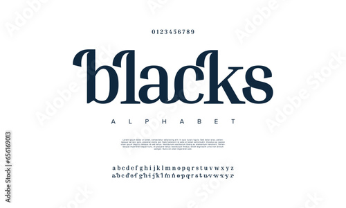 Blacks creative modern urban alphabet font. Digital abstract moslem, futuristic, fashion, sport, minimal technology typography. Simple numeric vector illustration