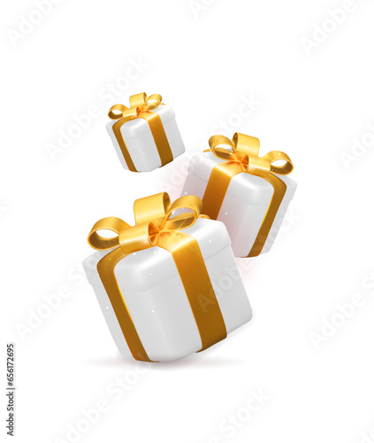 gift box isolated on white