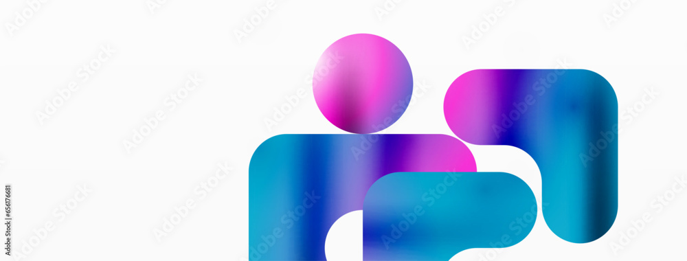 Serene Symmetry. Minimalist Lines and Circles Merge in a Tranquil Dance of Gradients, Shaping an Enchanting Abstract Backdrop of Elegance Serene Symmetry. Minimalist Lines and Circles Merge in a Tranquil Dance of Gradients, Shaping an Enchanting Abstract Backdrop of Elegance