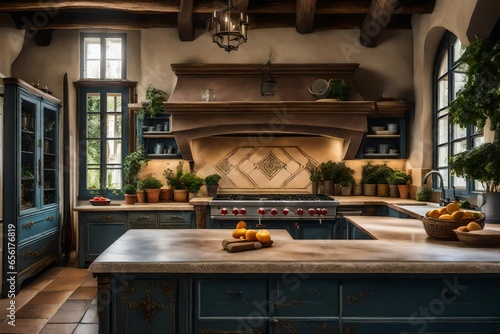 French Country Kitchen with Provencal Style