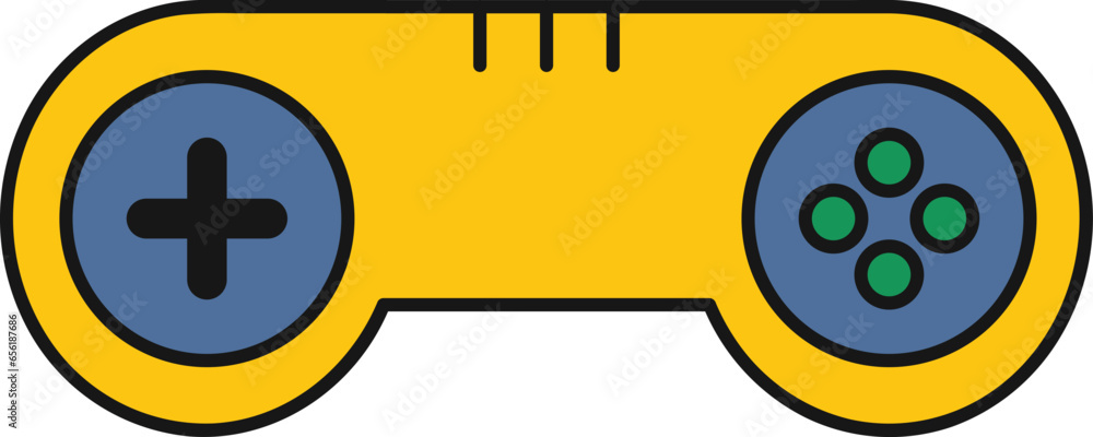 Obraz premium Joystick game control