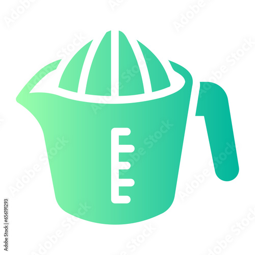 squeezer Line Gradient Icon