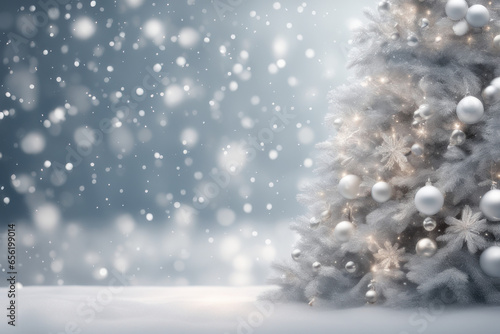 white christmas background