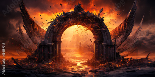The Daunting Gates of Hell Awaiting After Death