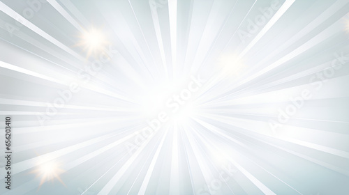 Blue Soft Radiant Background Banner Abstract background with sunburst design generative with ai 