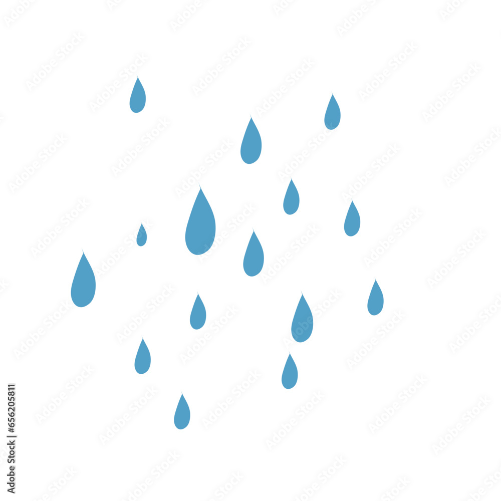Rain drops pattern Rain drops pattern