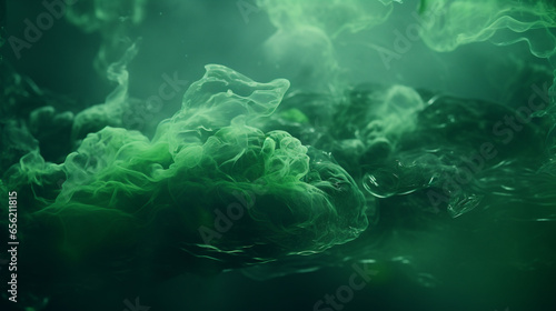 toxic chemical waste polluting the ocean generative ai photo