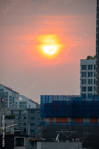 Photography 서울의 석양