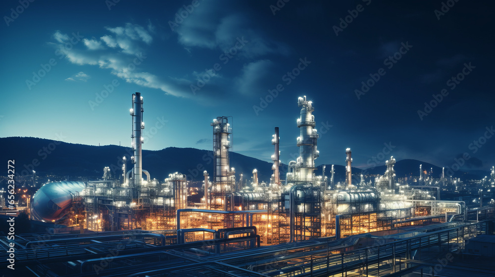 Industry pipeline transport petrochemical, gas and oil processing.