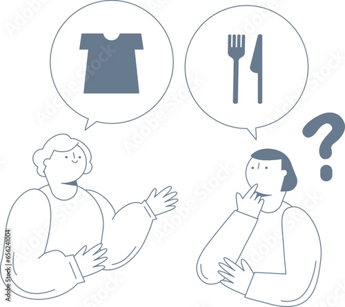 Scenes from the lives of women who are unable to engage in conversation due to dementia.