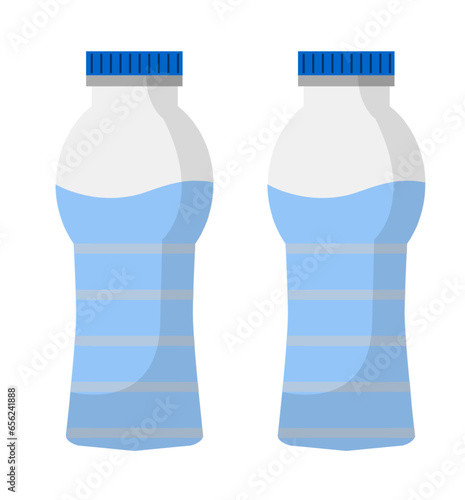 Plastic water bottle, hydration staying healthy