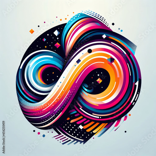 Infinite Concepts in Abstract Illustration