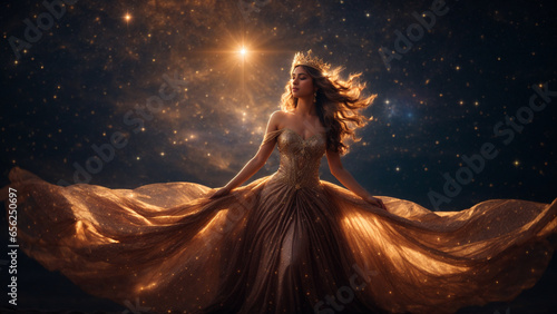 Dreaming in Stardust: A Celestial Dance © Tekweni