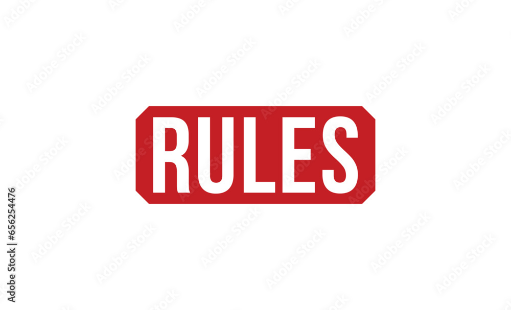 Rules stamp red rubber stamp on white background. Rules stamp sign. Rules stamp. Rules stamp red rubber stamp on white background. Rules stamp sign. Rules stamp.