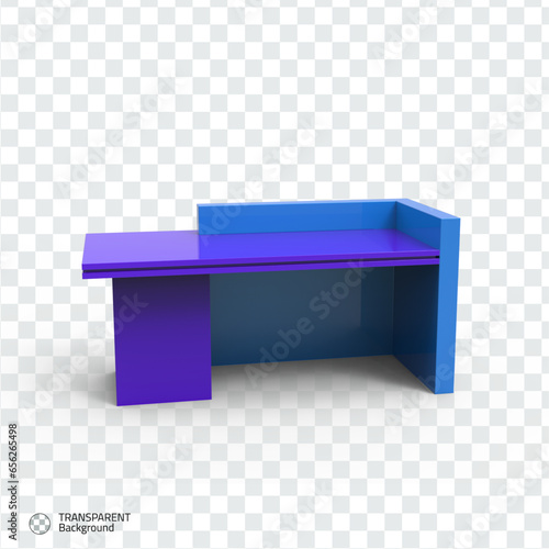 exhibition booth 3d rendering