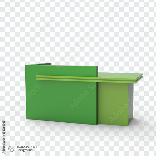 exhibition booth 3d rendering