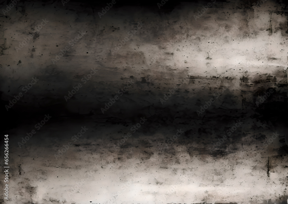 Fototapeta premium Black grunge metal wall texture, seamless rusty metal patina, high quality, generative AI