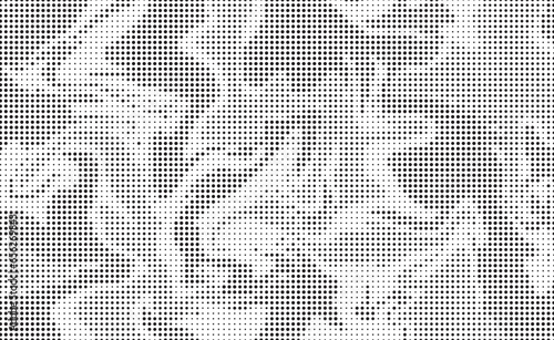 Abstract black and white psychedelic seamless marble pattern with hallucination swirls. Vector liquid monochrome acrylic texture. Flow art. Tie dye simple artistic effect. 