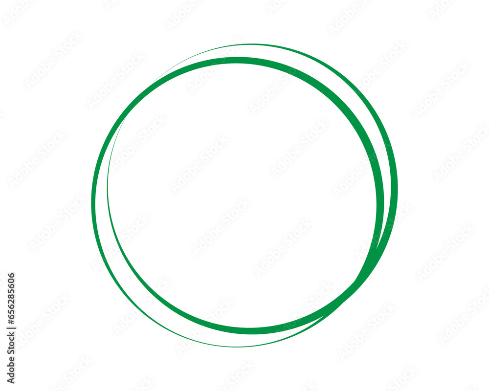 green round circle green round circle