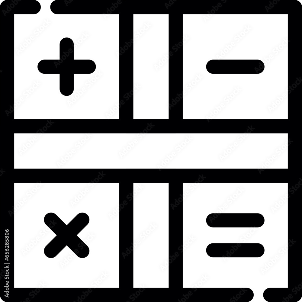 Obraz premium Calculator Icon