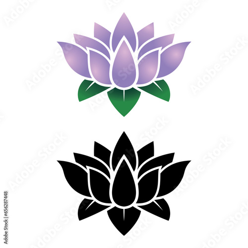 lotus flower vector