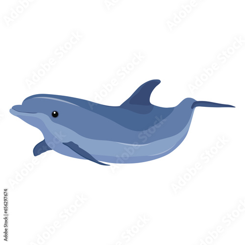 Vector illustration of dolphin fish sea animal. Single or group dolphin with different view. Good use for symbol  logo  mascot  web icon  sticker design  sign  or any design you want. Easy to use.