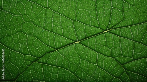 Green leaf texture macro background.