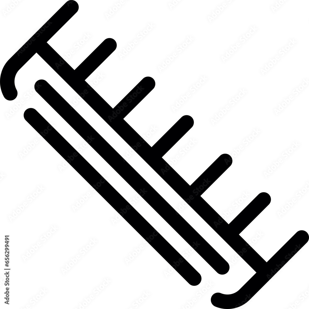 Fototapeta premium Comb Icon