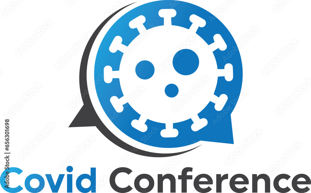 covid 19, covid logo, conference logo design vector covid 19, covid logo, conference logo design vector