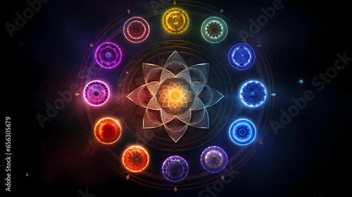 Chakra Symbols photo