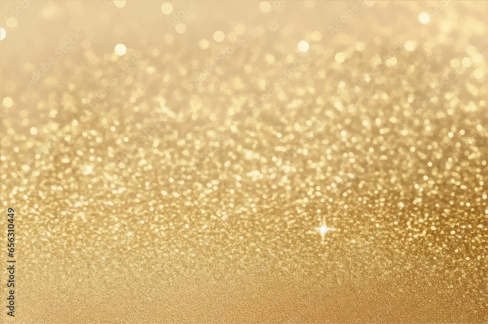Image of Blurry golden glitter background texture, sparkle background