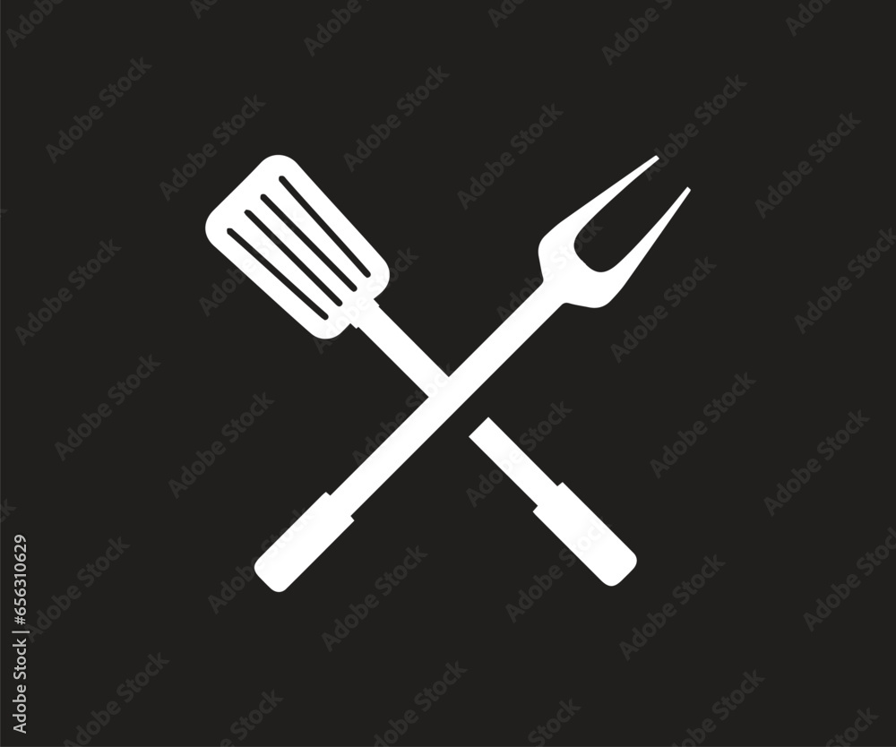 BBQ icon grill vector icon illustration, BBQ Grill symbol. isolated on white background, BBQ icon grill vector icon illustration, BBQ Grill symbol. isolated on white background,
