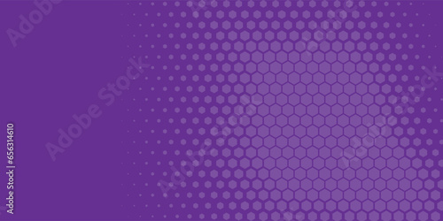 Geometric abstract Hexagon Two Color Background
