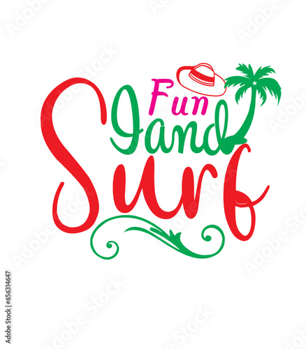 Fun Iand Surf T-SHIRT DESIGNS