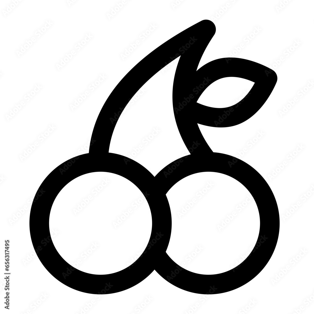 cherry icon for illustration cherry icon for illustration