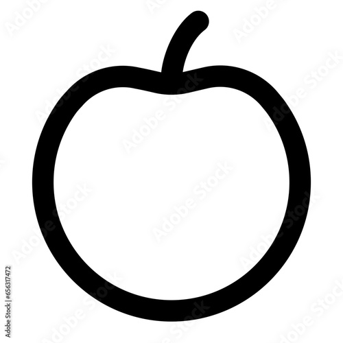 apple icon for illustration
