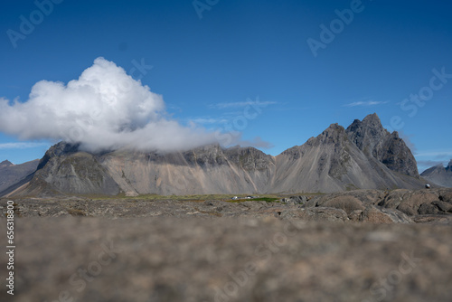 Vestrahorn mount, from Stokksnes, Iceland