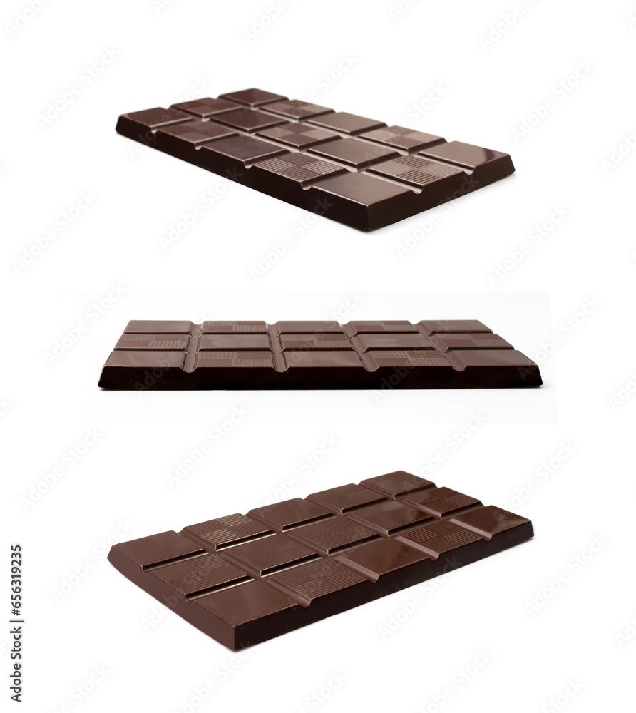 Chocolate Bar Isolated Chocolate Bar Isolated