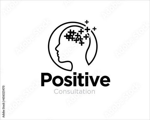 positive mental health logo designs for medical service