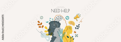 Need Help banner.