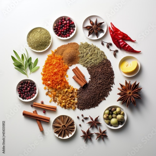 Spices in Technicolor Enhancing Dishes with the Artful Color Geometry of Spices 